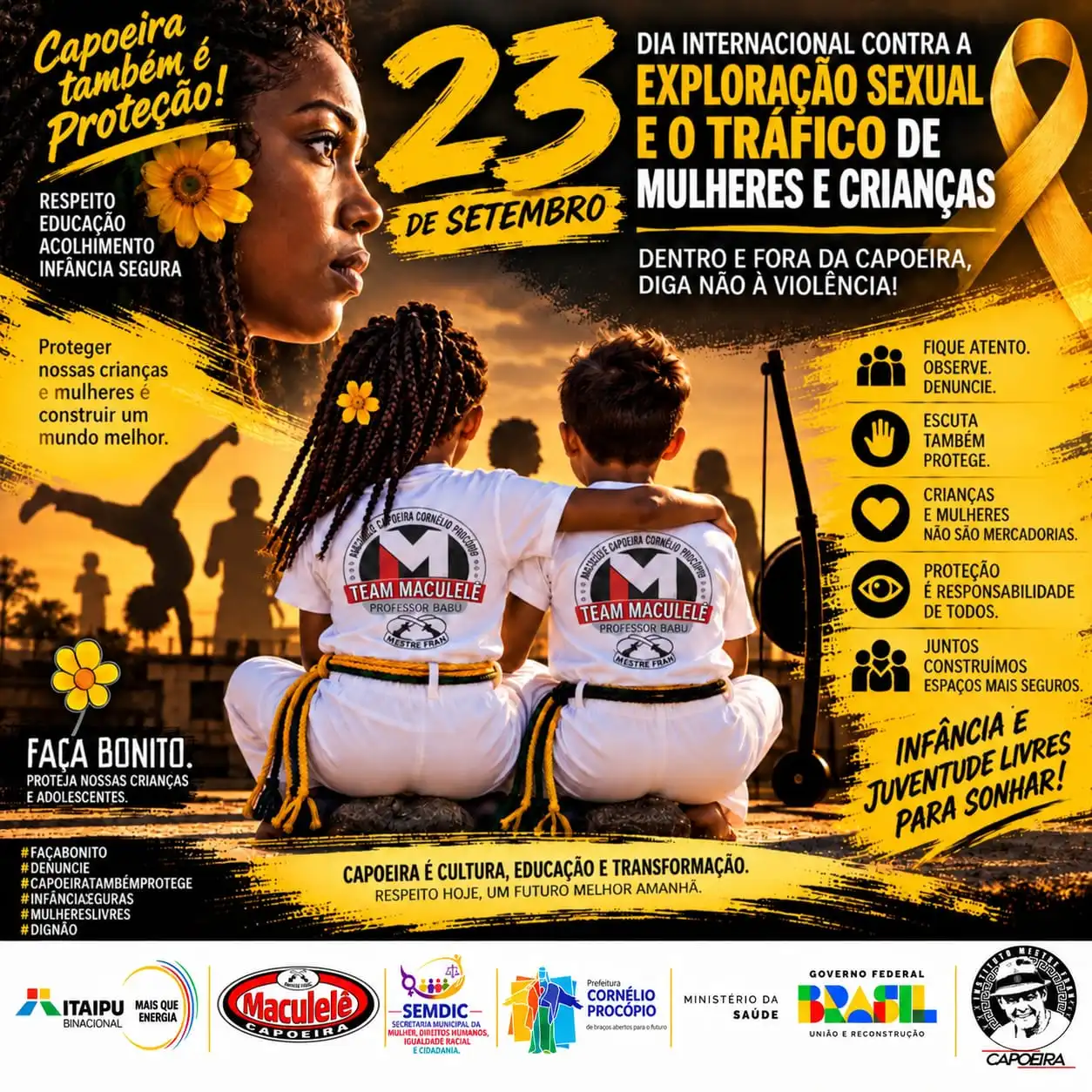 Campanha de 23 de setembro contra a exploração sexual e o tráfico de mulheres e crianças