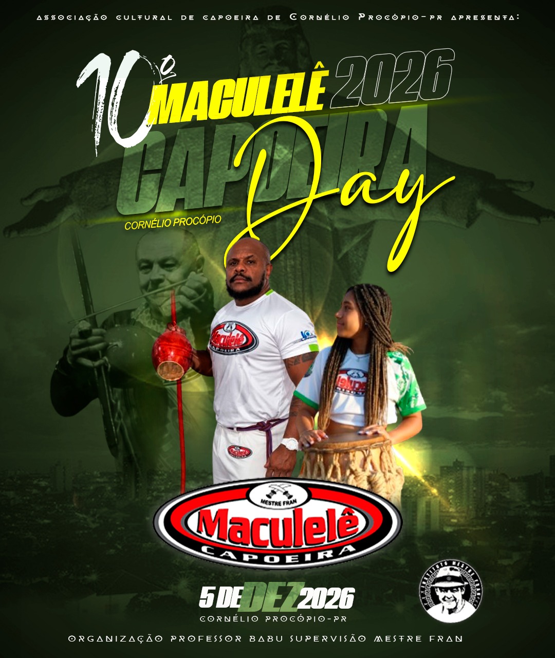 Cartaz do Maculelê Day 2026