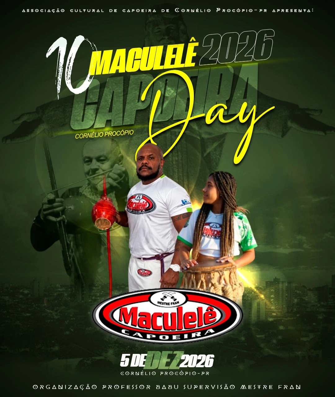 Cartaz do Maculelê Day 2026
